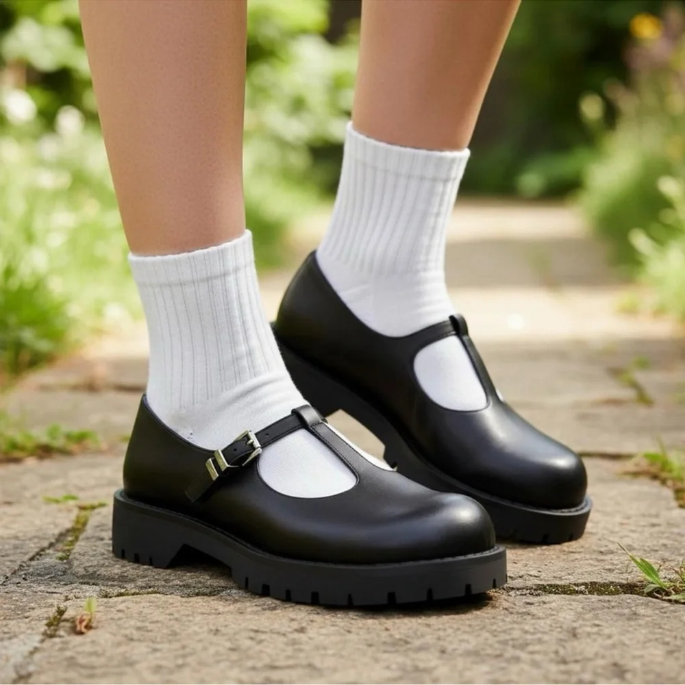 🆕Michael Kors Leather Darrington Mary Jane Shoes